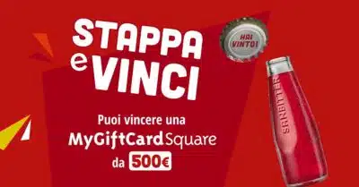 Sanbittèr Stappa e Vinci 2026, gift card fino a 500 euro in palio