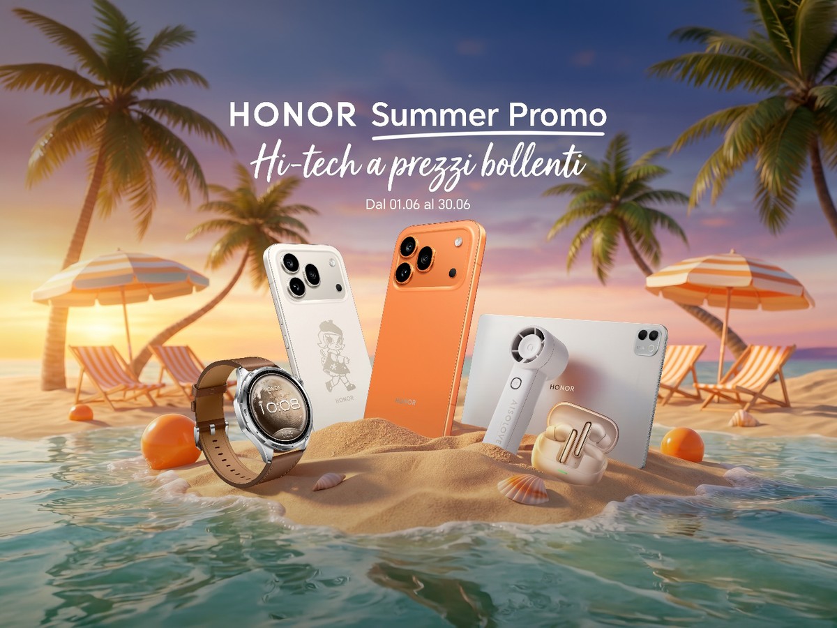 HONOR Summer Promo 2026: Offerte Imperdibili su Smartphone e Tablet