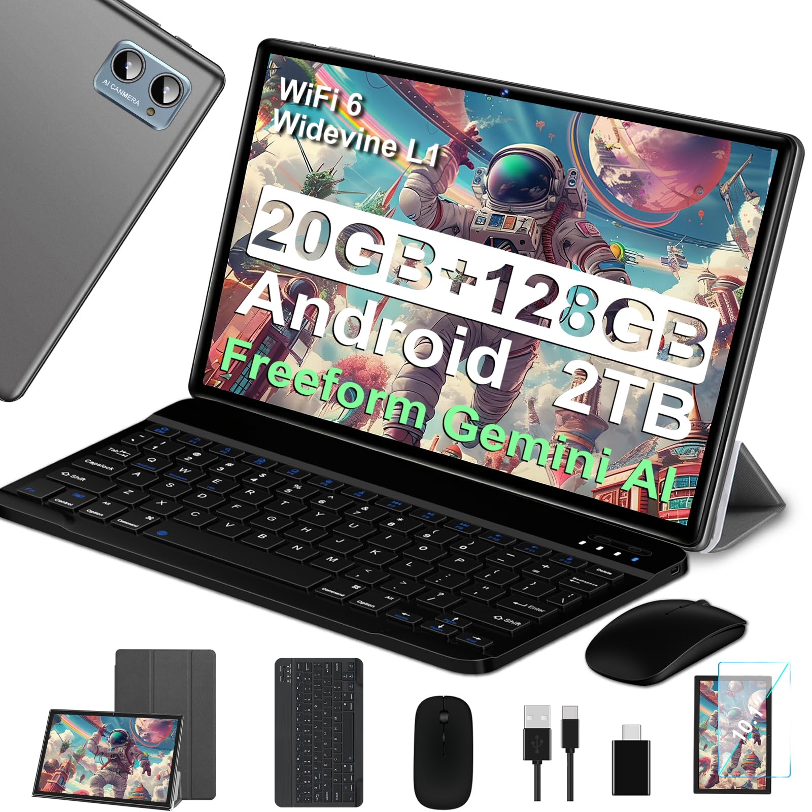 Approfitta del 61% di sconto sul tablet Android SUAAT su Amazon. Prestazioni octa-core e display FHD a soli 99,99€.