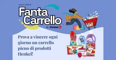 Concorso Fanta Carrello 2026, Henkel mette in palio 364 forniture gratis di prodotti con instant win e partecipazione gratuita.