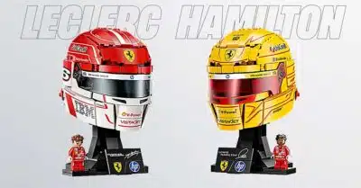 Concorso MediaWorld giugno 2026, ogni giorno in palio un casco LEGO Ferrari dedicato a Lewis Hamilton o Charles Leclerc fino al 30 giugno.