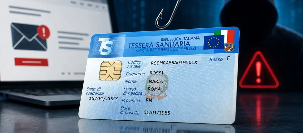 Nuova truffa sulla tessera sanitaria: falsi SMS ed email invitano a sostituire il documento e chiedono un pagamento di 6,39 euro per rubare dati personali e bancari.