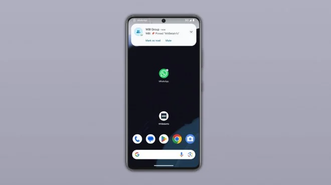 WhatsApp testa una nuova notifica che avvisa quando viene fissato un messaggio in chat o nei gruppi. La funzione è disponibile per alcuni beta tester Android.