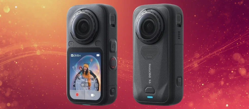 Insta360 X6 compare nelle prime immagini dal vivo. Emergono design, prezzo e supporto ai video 8K fino a 50 fotogrammi al secondo.