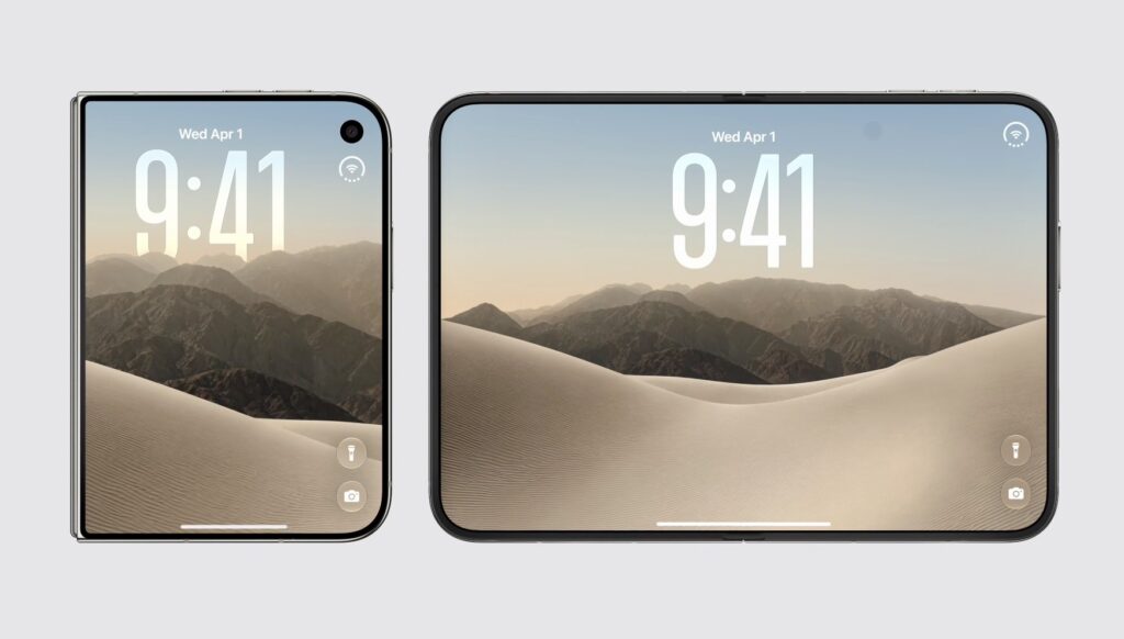 iPhone Duo inaugura l'era dei pieghevoli Apple con doppio display, A20 Pro a 2 nm, 32 core neurali, fotocamera Fusion da 48 MP e autonomia fino a 45 ore.