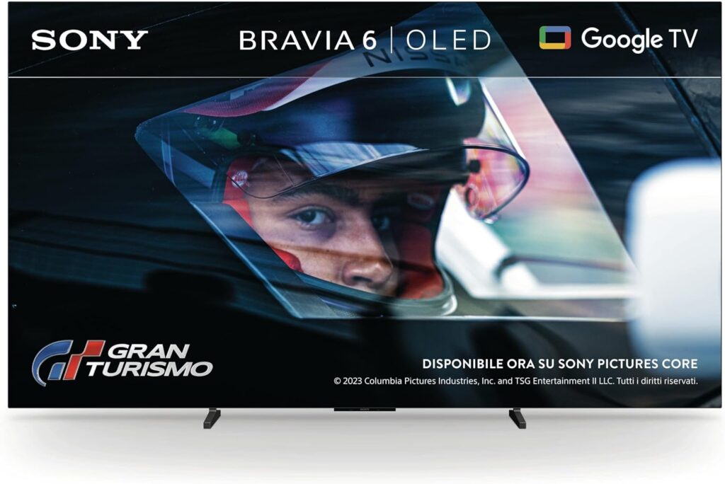 Scopri il Sony BRAVIA 6 OLED: qualità a 65 pollici con sconto del 18%. Offerta Amazon con 120Hz, HDMI 2.1, Dolby Atmos.