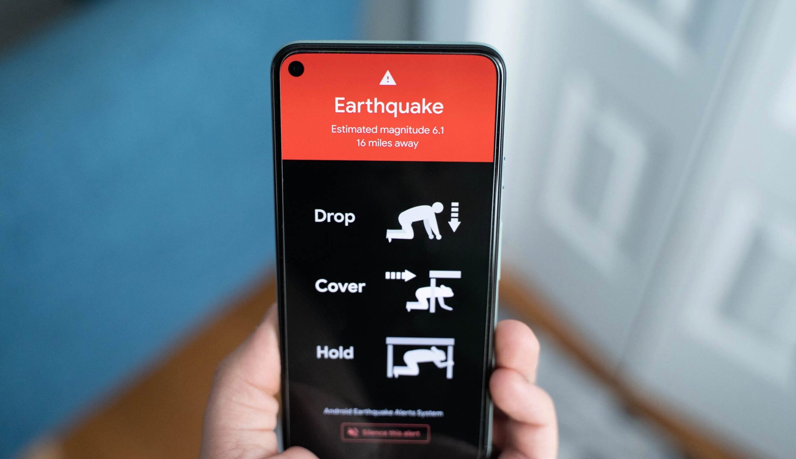 Android: miglioramenti nelle allerte terremoti di Android da Google